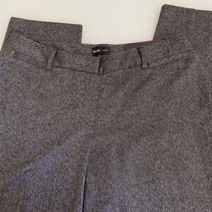 Rafaella Modern‎ Women's Dress Pants Career Trouser Gray Size 12 Mid Rise NEW